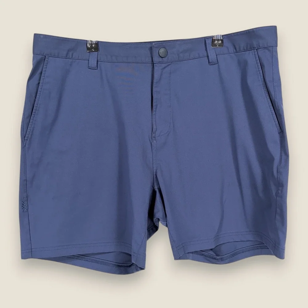 Rhone Commuter Shorts Men Size 36 Navy Blue Performance Stretch Tech Golf 6